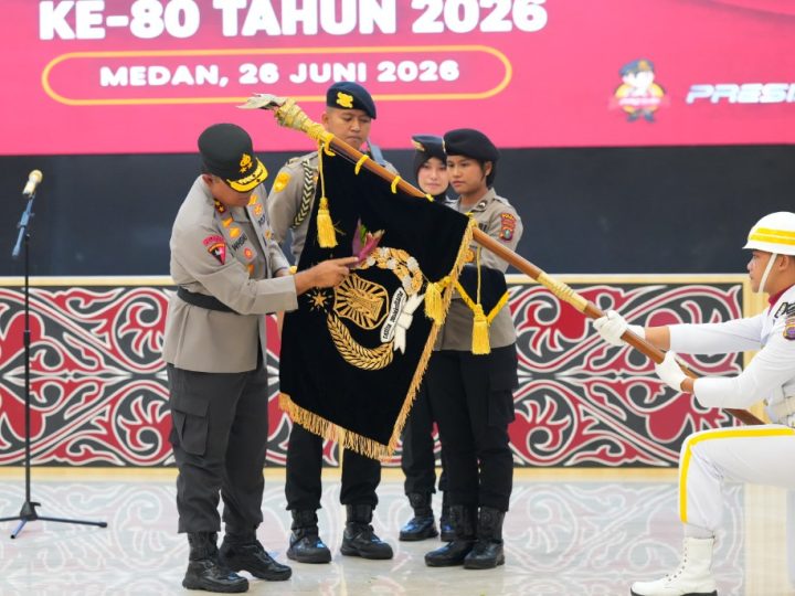Kapolda Sumut Pimpin Upacara Pemuliaan Nilai-Nilai Tribrata, Perkuat Integritas Personel Sambut Hari Bhayangkara ke-80