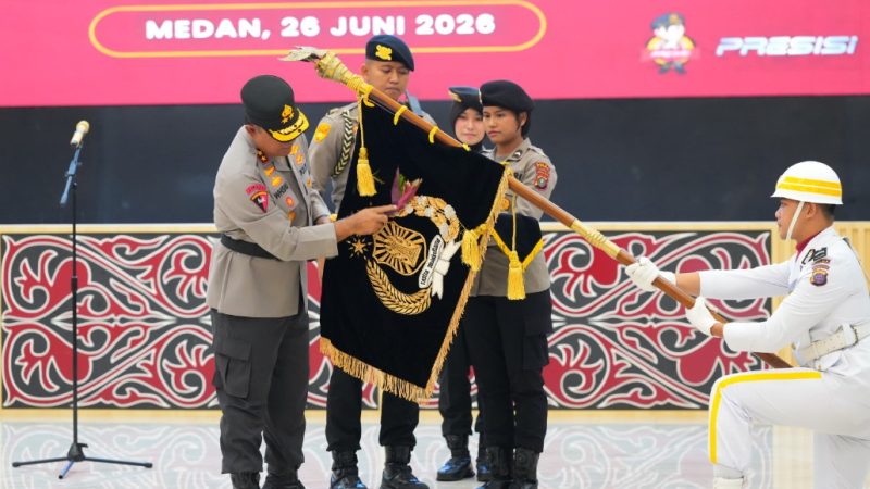 Kapolda Sumut Pimpin Upacara Pemuliaan Nilai-Nilai Tribrata, Perkuat Integritas Personel Sambut Hari Bhayangkara ke-80