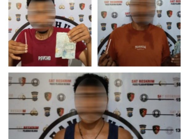 Tim URC Sat Reskrim Polres Pelabuhan Belawan Amankan Tiga Pelaku Premanisme dan Pungli