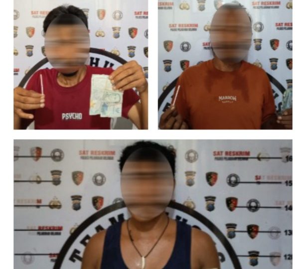 Tim URC Sat Reskrim Polres Pelabuhan Belawan Amankan Tiga Pelaku Premanisme dan Pungli