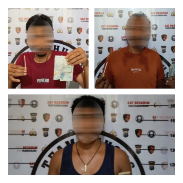 Tim URC Sat Reskrim Polres Pelabuhan Belawan Amankan Tiga Pelaku Premanisme dan Pungli