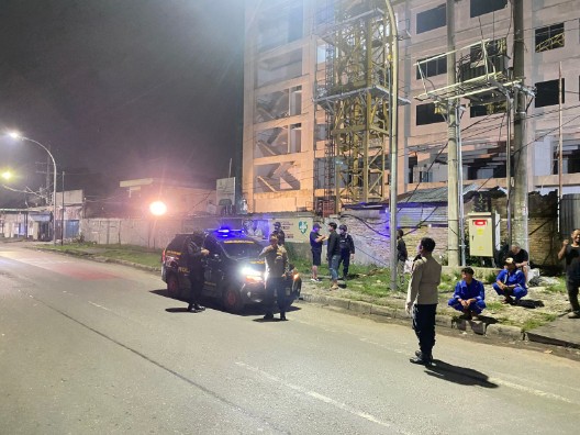 Patroli Brimob Polda Sumut Sisir Titik Rawan di Medan, Antisipasi Geng Motor dan Kejahatan Jalanan