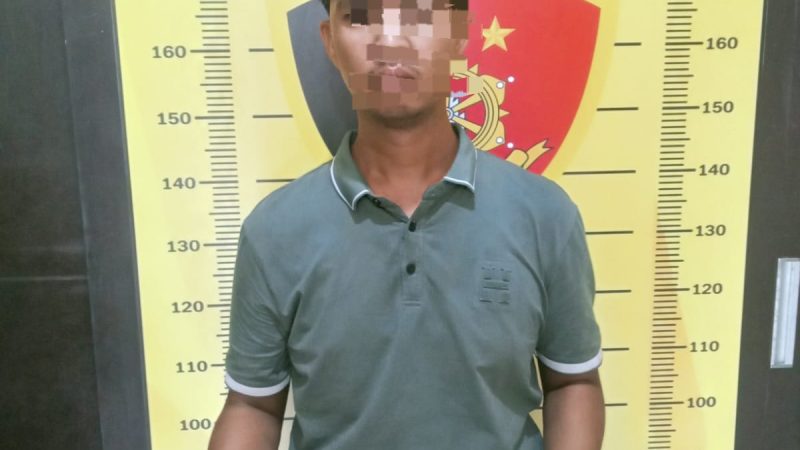 Berawal dari Laporan Call Center 110, Polsek Pulau Rakyat Berhasil Amankan Terduga Pelaku Penyalahgunaan Narkotika