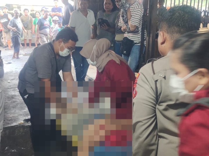 Melalui Laporan CC 110, Polsek Siantar Barat Cek TKP Temuan Mayat di Pasar Horas