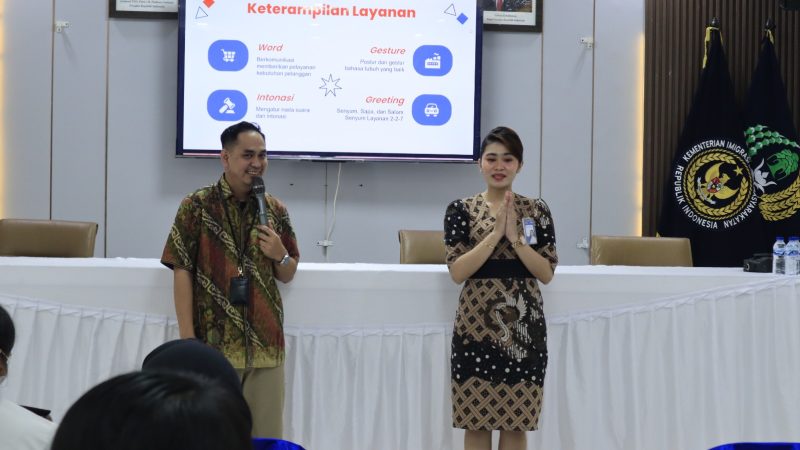 Lapas Batam Tingkatkan Kualitas Layanan melalui Sosialisasi Budaya Pelayanan Prima Bersama BRI
