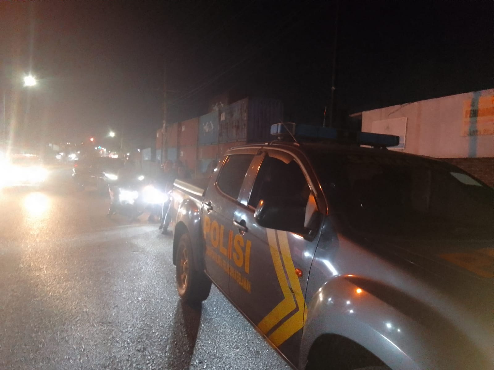 Polres Pelabuhan Belawan Intensifkan Patroli Malam Antisipasi Kejahatan Jalanan dan Gangguan Kamtibmas