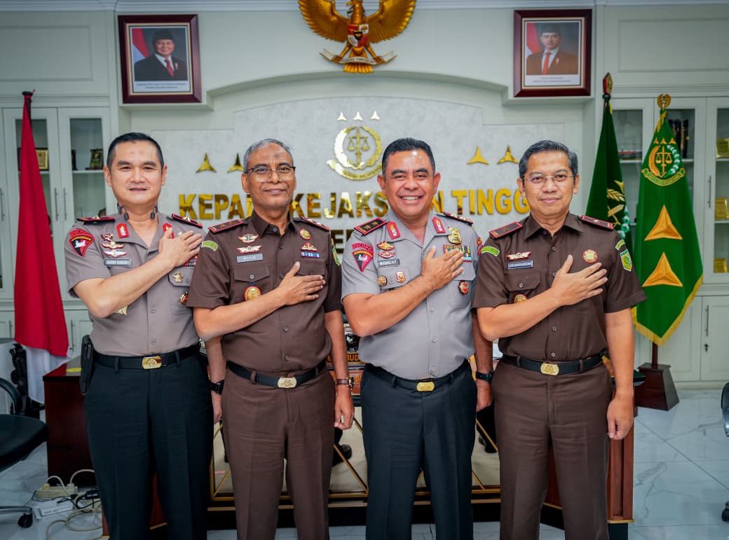 Perkuat Sinergi Penegakan Hukum, Kapolda Sumut Silaturahmi ke Kejati Sumut
