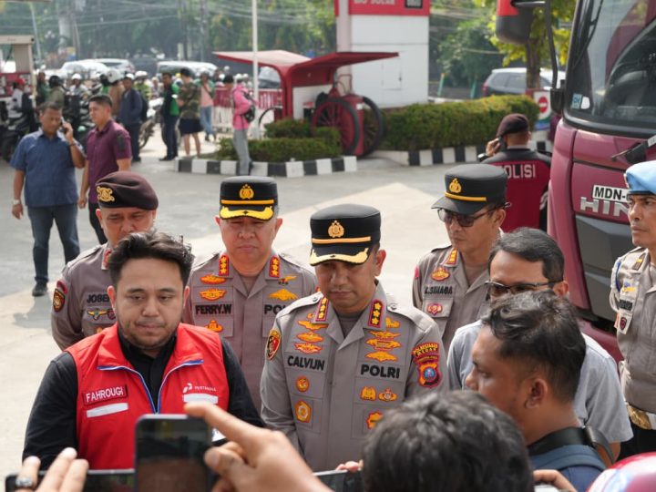 Polda Sumut dan Polrestabes Medan Kawal Distribusi BBM, Pastikan Pasokan dan Pelayanan di SPBU Berjalan Lancar