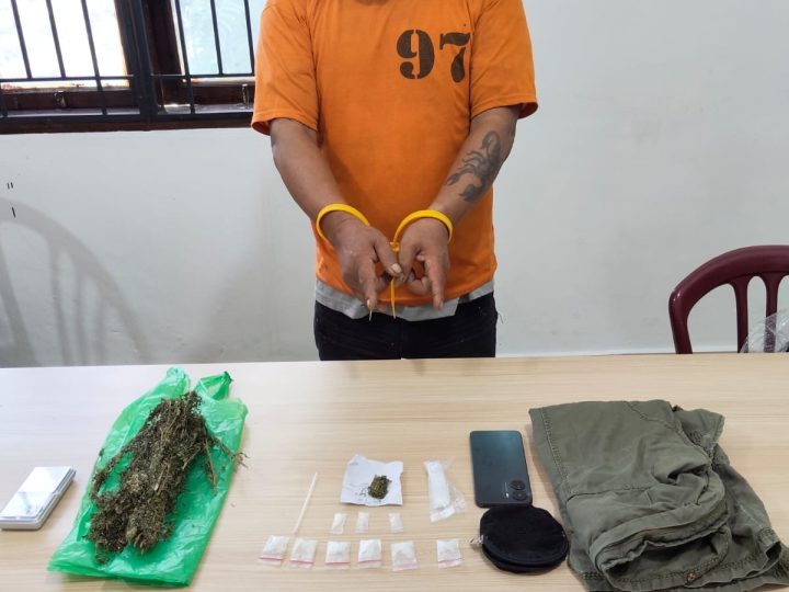Simpan Sabu dan Ganja di Dua Lokasi, Petani di Karo Ditangkap Sat Res Narkoba