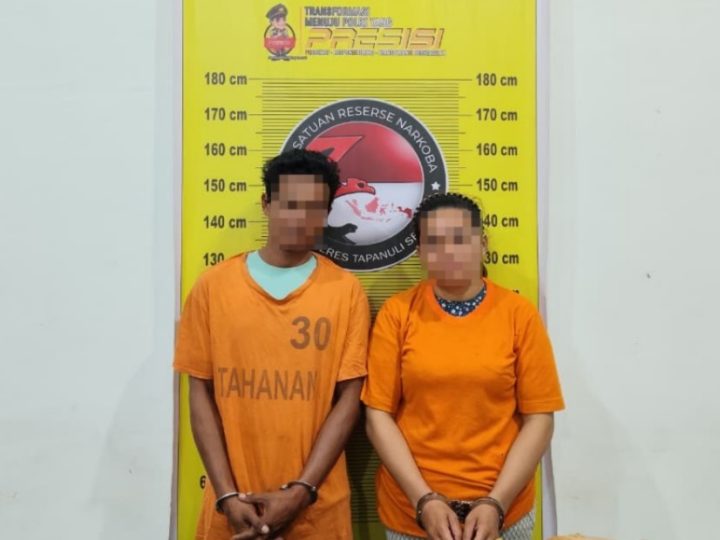 Polres Tapsel Ringkus Bandar Narkotika, Lima Kilogram Ganja Diamankan