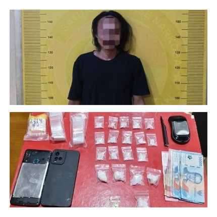 Satres Narkoba Polres Asahan Gerebek Rumah di patimura kisaran, Sabu 44,27 Gram dan 3 Pil Ekstasi Diamankan