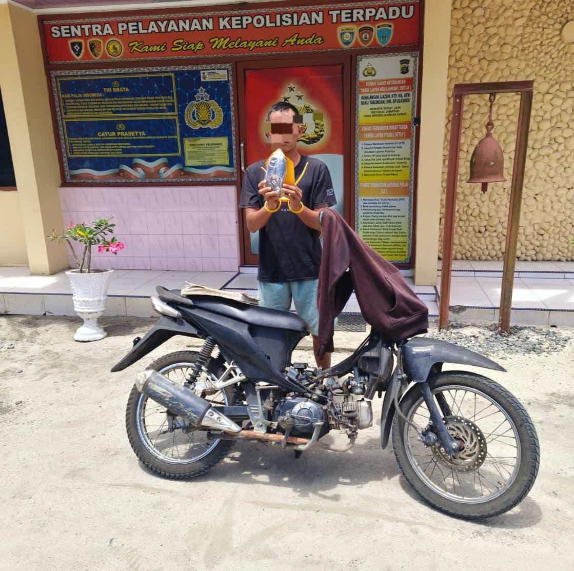 Tim Jatanras Polres Simalungun Bersama Polsek Gunung Malela Tangkap Tersangka Curas di Riau Usai Buron Lintas Provinsi