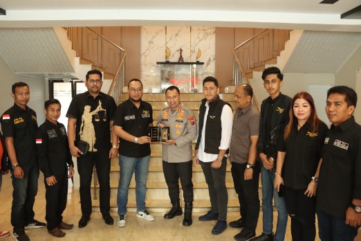 Polrestabes Medan Terima Audiensi DPC Angkatan Muda Sisingamangaraja XII, Perkuat Sinergitas Jaga Kamtibmas