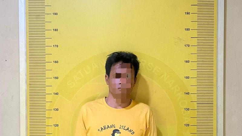 Satres Narkoba Polres Asahan Amankan Pria Pengedar Sabu, Sita 19,60 Gram Barang Bukti