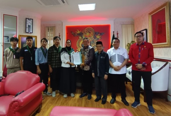 Drs Wong Chun Sen Terima Audiensi Dengan HMI Medan, Bahas Solusi Begal, Narkoba dan Guru Honorer