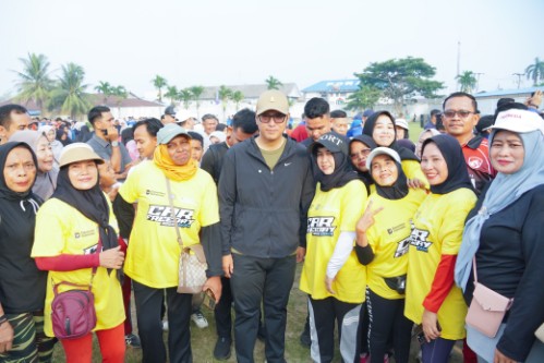 CFD Pertama di Belawan, Rico Waas: Bahagia dan Sehat Harus Menjangkau Seluruh Sudut Kota Medan