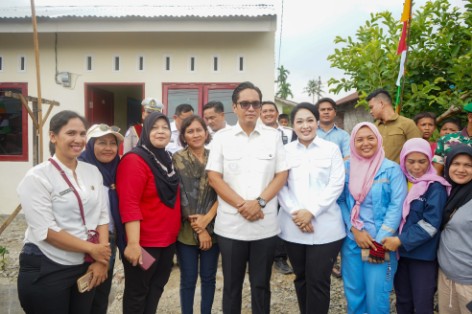 Rico Waas Tinjau Rehabilitasi 3 RTLH di Medan Tuntungan, 213 Unit Ditargetkan Rampung