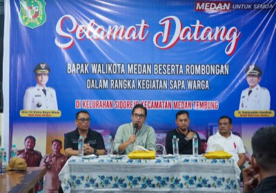 Malam Minggu Bersama Warga Medan Tembung, Rico Waas Serap Aspirasi