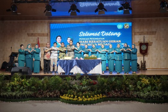 Peringatan HKG PKK ke- 54, Rico Waas: Pemko Medan Akan Dukung Penuh 10 Program Pokok PKK