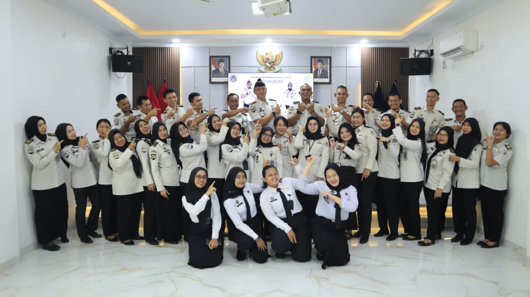 Lapas Kelas IIA Batam Gelar Ramah Tamah Pelepasan Tugas Andre Silalahi dan Eli Sumiati
