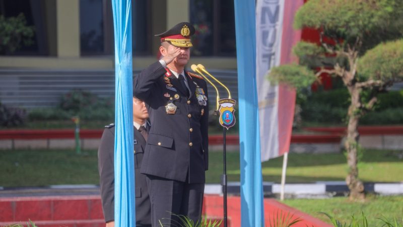 Polda Sumut Gelar Upacara HUT ke-81 Kemerdekaan RI, Berlangsung Khidmat