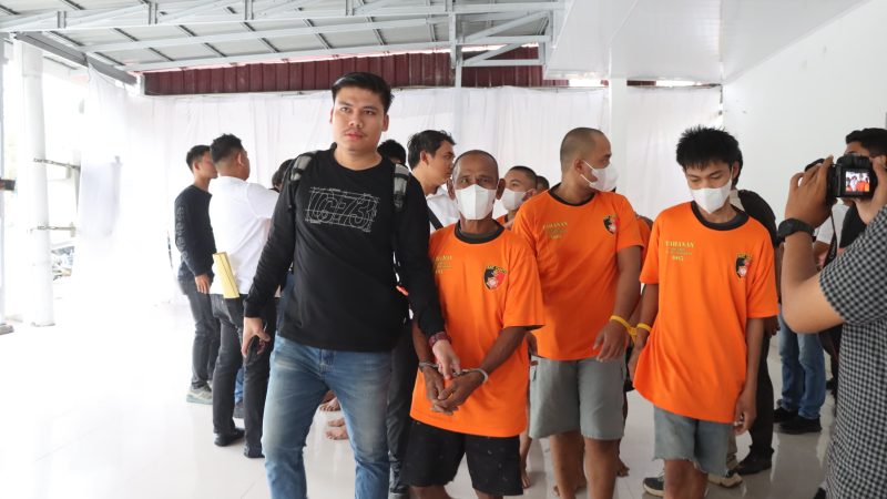 Polres Batu Bara Ungkap 10 Kasus 3C, 17 Tersangka Diamankan