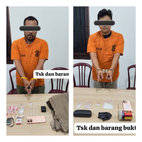 Cegah Sabu Beredar, Rekanan Pengedar Ditangkap, Polres Karo Sita 37 Gram Sabu