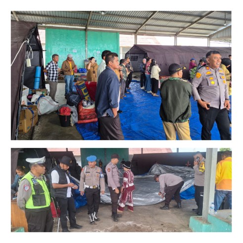 418 Warga Kuta Tengah Dipulangkan dari Pengungsian, Polda Sumut Kawal Proses Kepulangan