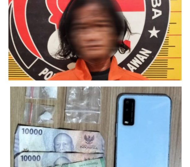 Sat Narkoba Polres Pelabuhan Belawan Tangkap Pengedar Sabu Di Desa Manunggal