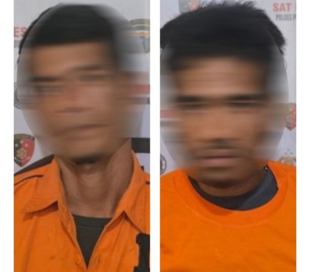 Sat Reskrim Polres Pelabuhan Belawan Tangkap Dua Pelaku Pencurian Mesin Kapal