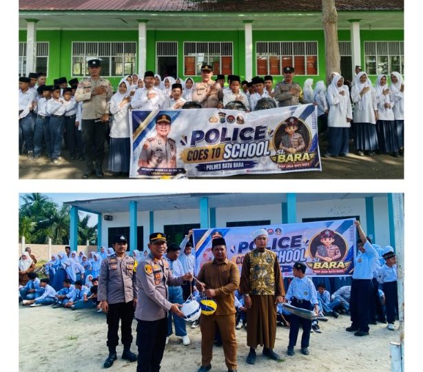 Polres Batu Bara Gelar Police Go To School Serentak di 19 Sekolah