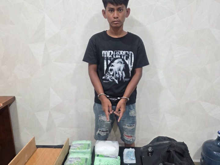 Satres Narkoba Polres Asahan Gagalkan Pengiriman 5 Kg Sabu dan 285 Butir Ekstasi ke Madura
