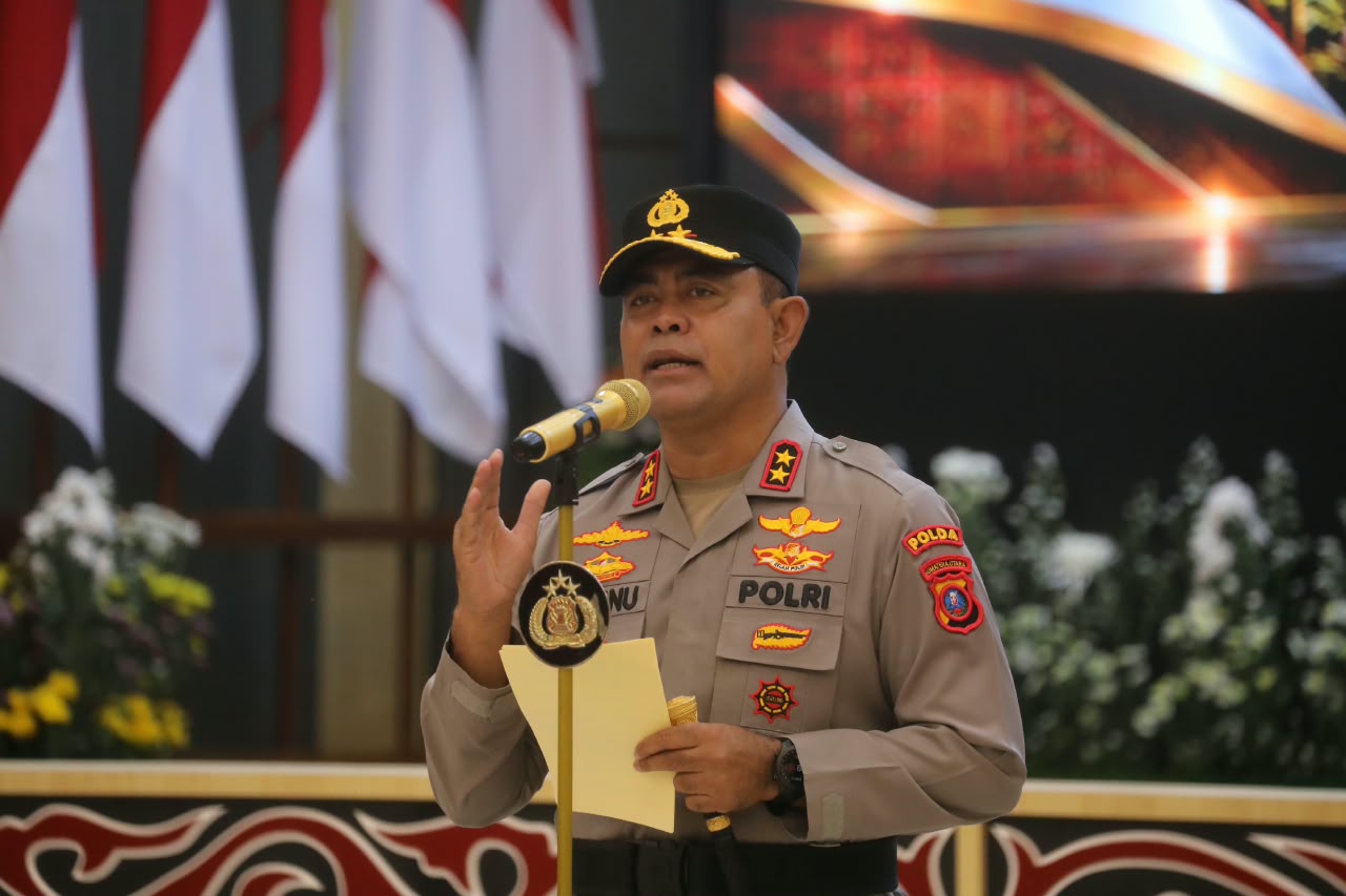 Kapolda Sumut Lantik Sejumlah Pejabat Baru, Tekankan Profesionalisme dan Responsivitas