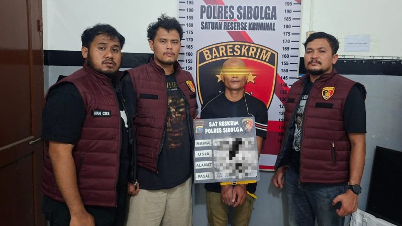 Polres Sibolga Ringkus Pelaku Penusukan di Kelurahan Pancuran Gerobak