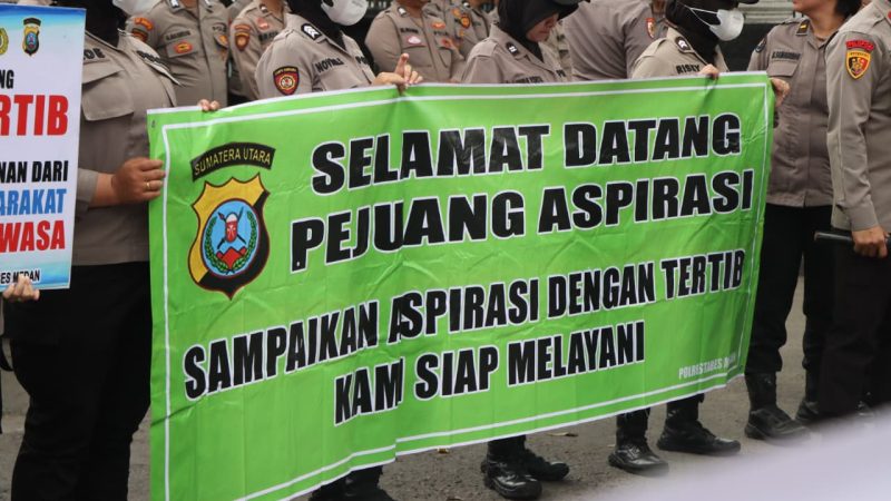 Kapolda Sumut Apresiasi Aksi Damai di DPRD: Aspirasi Tersampaikan, Situasi Tetap Kondusif