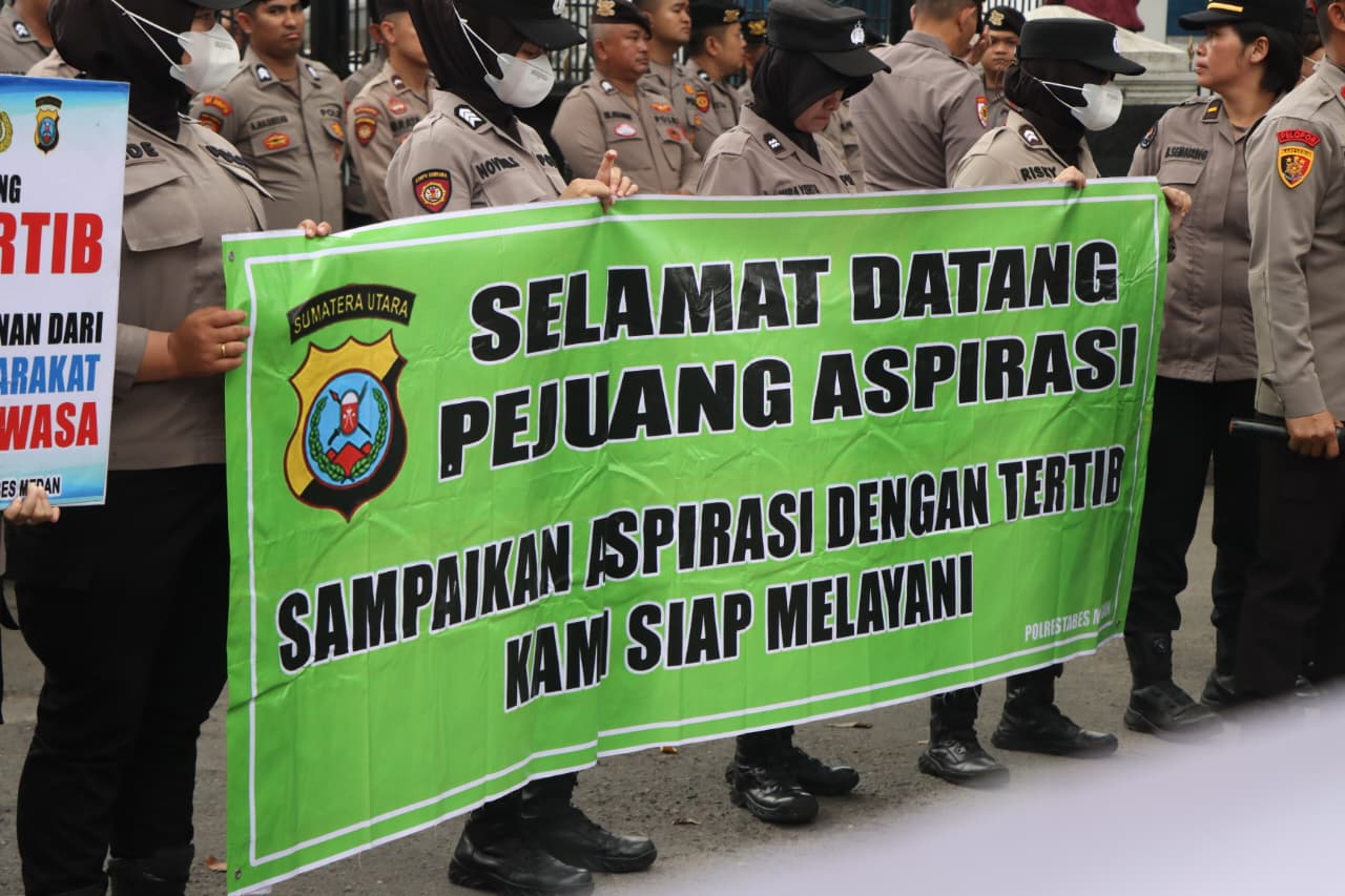 Kapolda Sumut Apresiasi Aksi Damai di DPRD: Aspirasi Tersampaikan, Situasi Tetap Kondusif