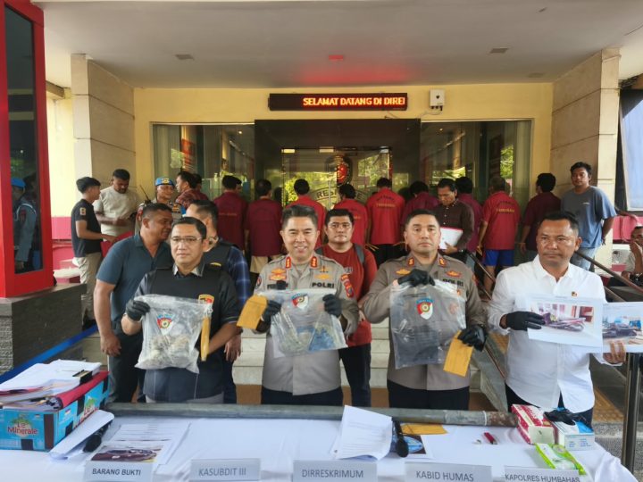Polda Sumut dan Polres Humbahas Tetapkan 24 Tersangka Kasus Penyerangan di Matiti Humbahas