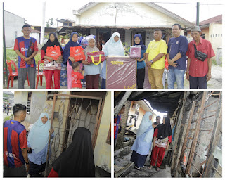 Musibah Kebakaran Hanguskan Rumah Semi Permanen