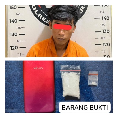 Satresnarkoba Polres Batu Bara Amankan Pria Bawa 19,26 Gram Sabu di Tanjung Tiram