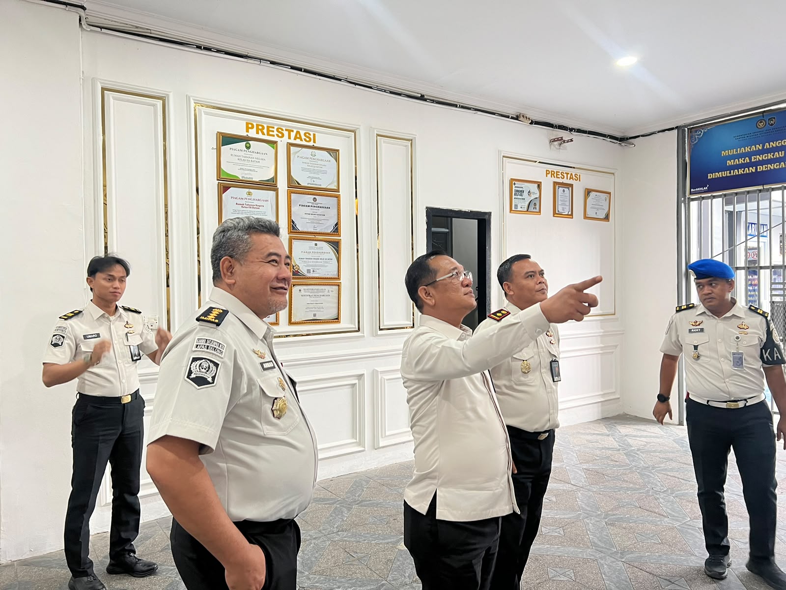 Kakanwil Ditjenpas Kunjungi Rutan Kelas II A Batam Terkait Kondisi Pelayanan di Lapangan