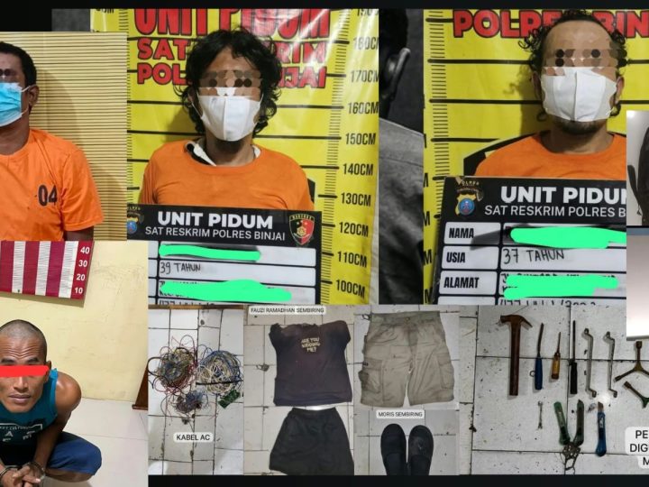 Polda Sumut Ungkap Puluhan Kasus Curas-Curat, 44 Tersangka Diciduk