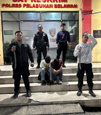 Respon Pengaduan Call Center 110,Tim Macan Amankan Dua Remaja Terkait Tawuran di Maden Lama