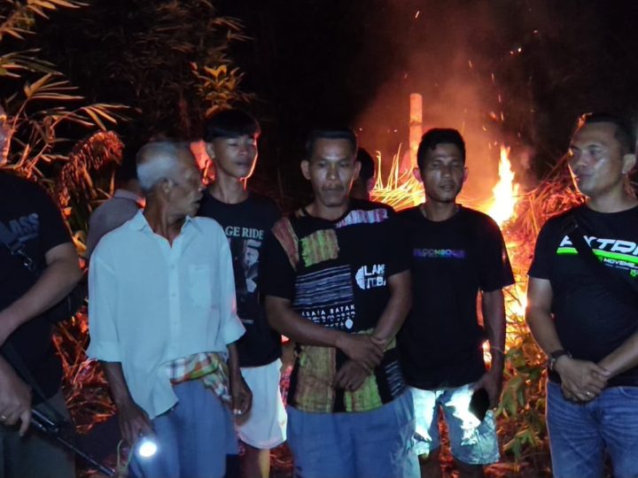 Gempur Peredaran Narkoba, Polres Tapanuli Tengah Gelar Operasi Sarang Narkoba (OSN) di Desa Unte Mungkur IV