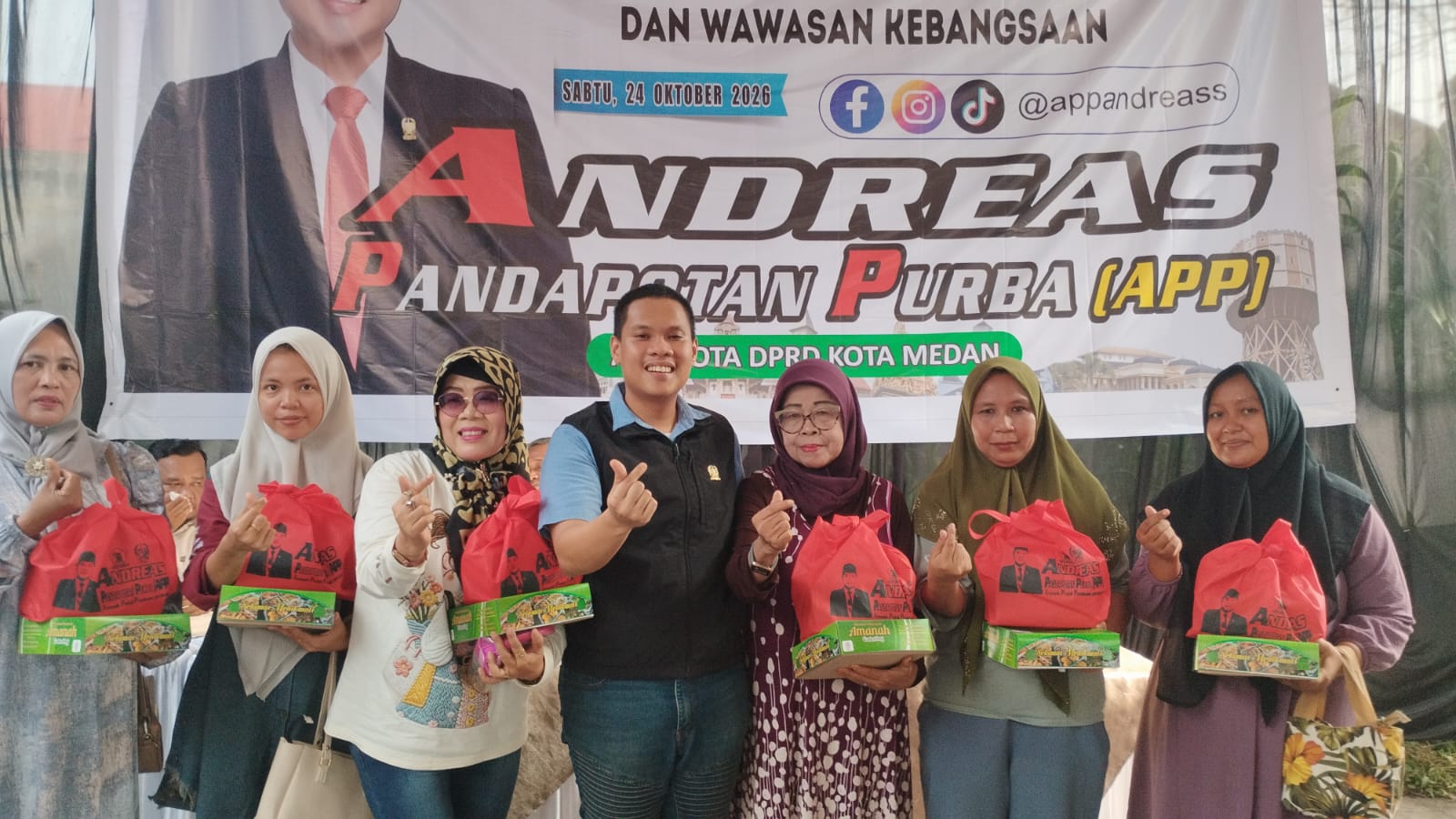 Andreas Purba Ajak Masyarakat Memahami Nilai-nilai Pancasila Dalam Lingkungan Keluarga dan Masyarakat
