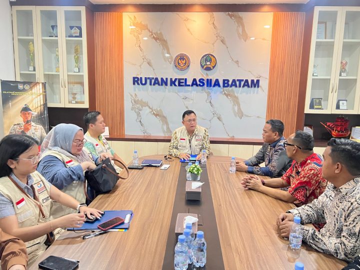 OMBUDSMAN RI PERWAKILAN KEPRI TURUN LANGSUNG KE RUTAN BATAM, PASTIKAN PELAYANAN PUBLIK BERJALAN OPTIMAL
